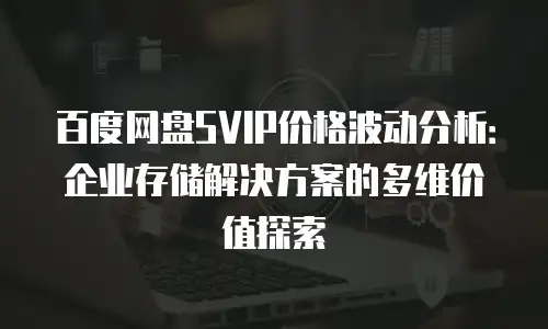 百度网盘SVIP价格波动分析：企业存储解决方案的多维价值探索