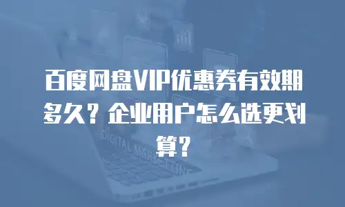 百度网盘VIP优惠券有效期多久？企业用户怎么选更划算？