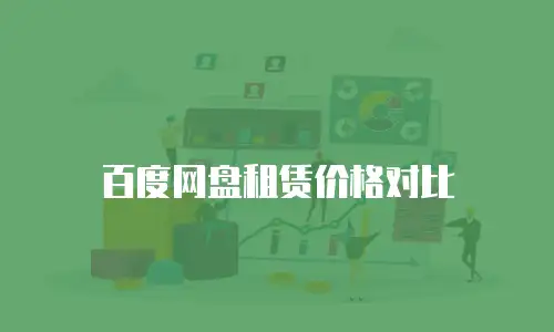 百度网盘租赁价格对比