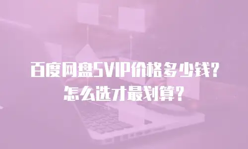百度网盘SVIP价格多少钱？怎么选才最划算？