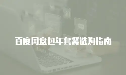 百度网盘包年套餐选购指南