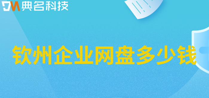 钦州企业网盘多少钱