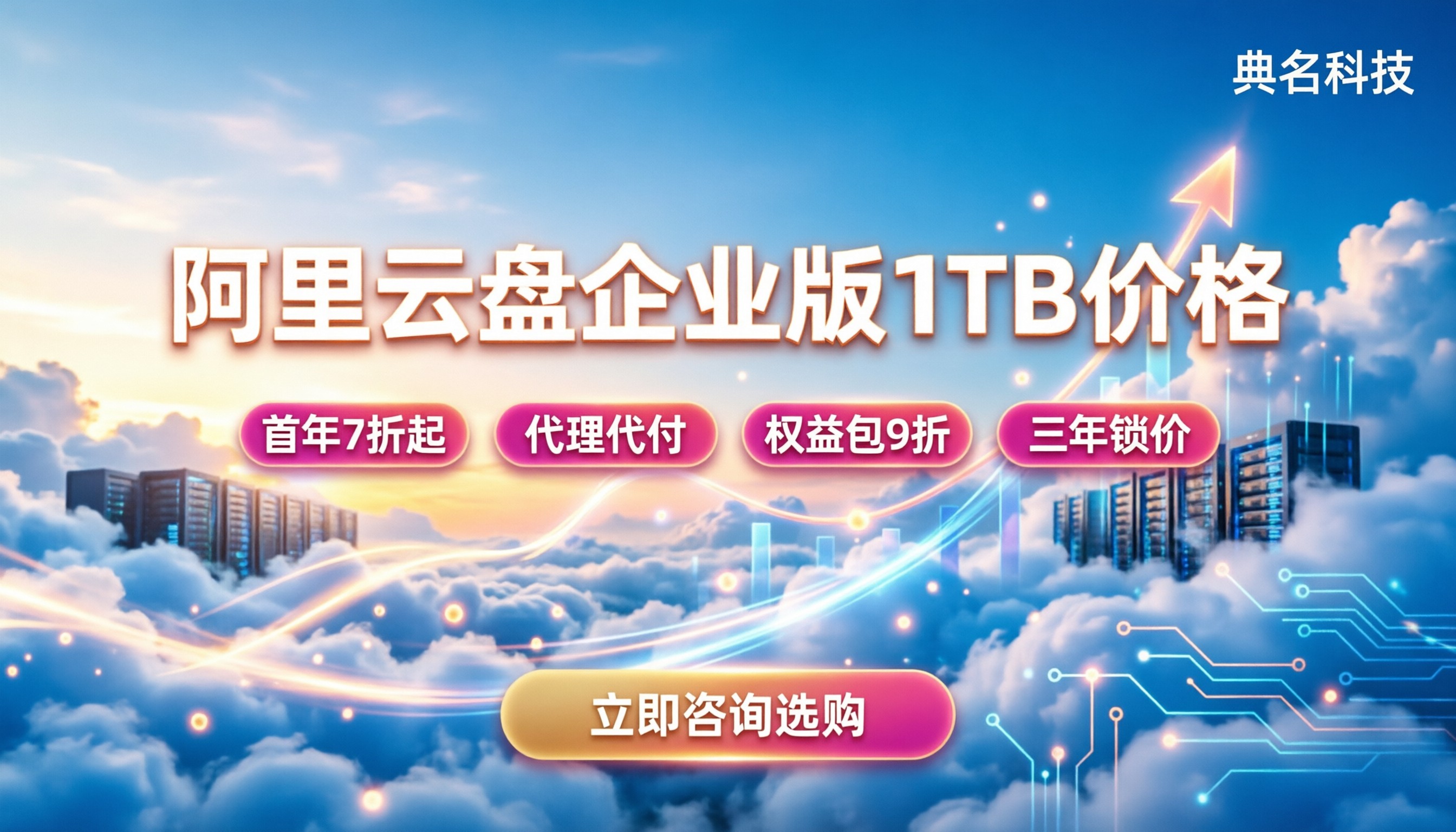阿里云盘企业版1TB价格:今年买最划算的渠道在哪