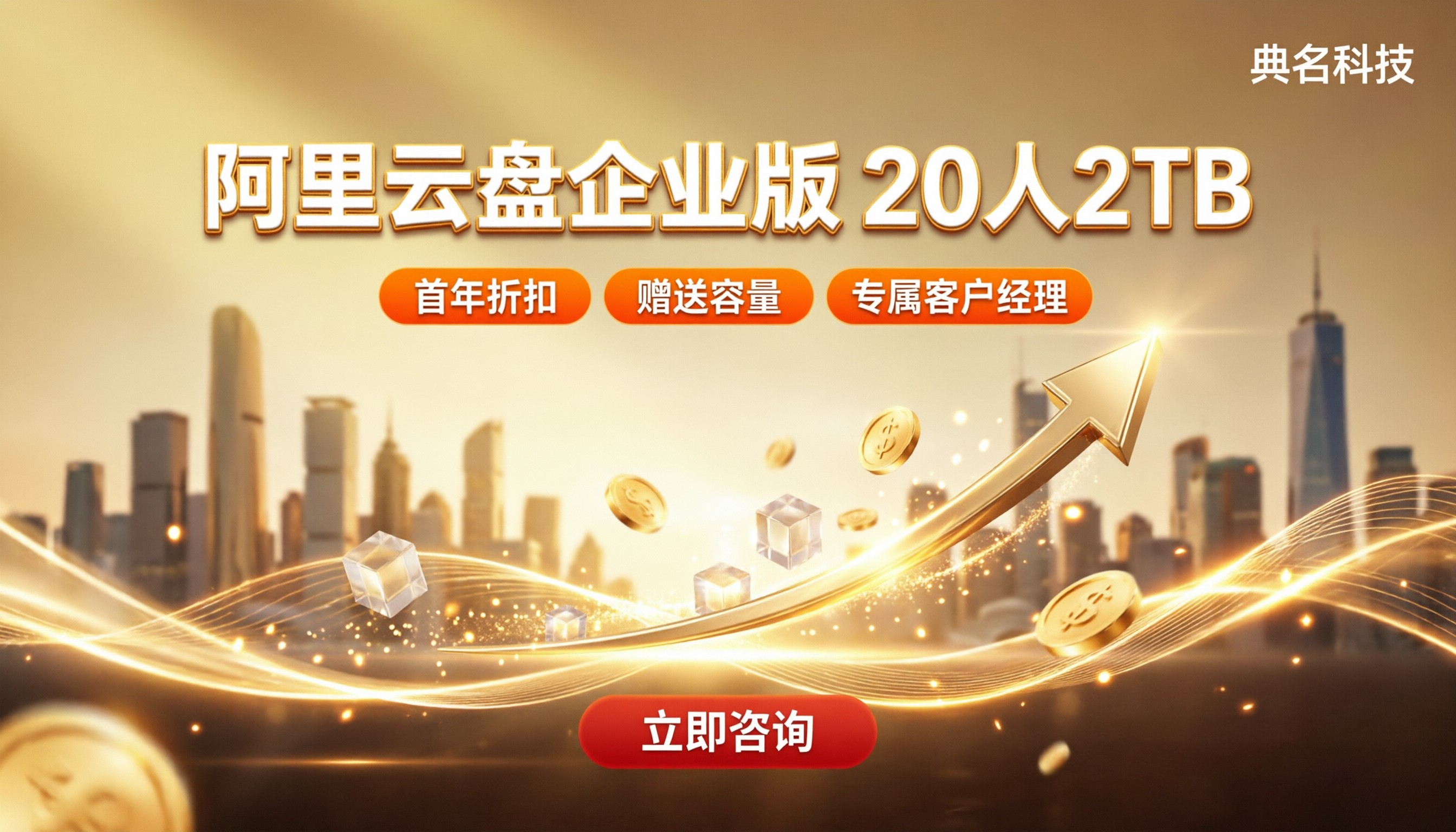 阿里云盘企业版20人2TB价格：怎么买更省？