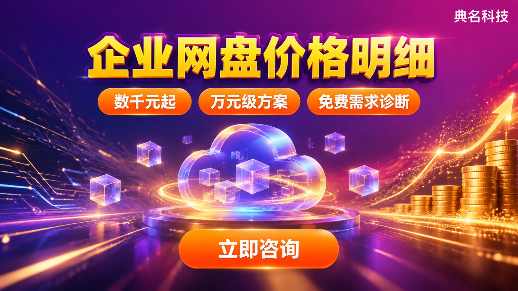 企业网盘价格明细:典名科技阿里云网盘计费与选型