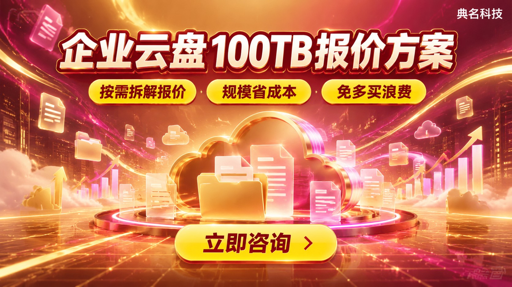 阿里云盘企业版1000人100TB价格:配置与报价明细